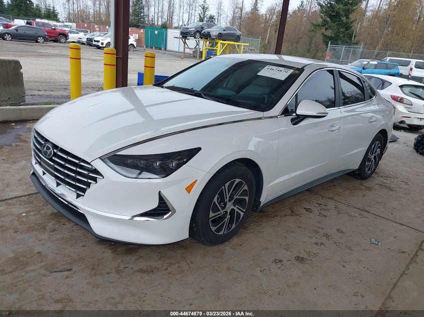 2023 Hyundai Sonata Hybrid Blue