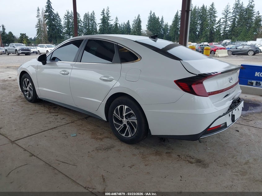 2023 Hyundai Sonata Hybrid Blue