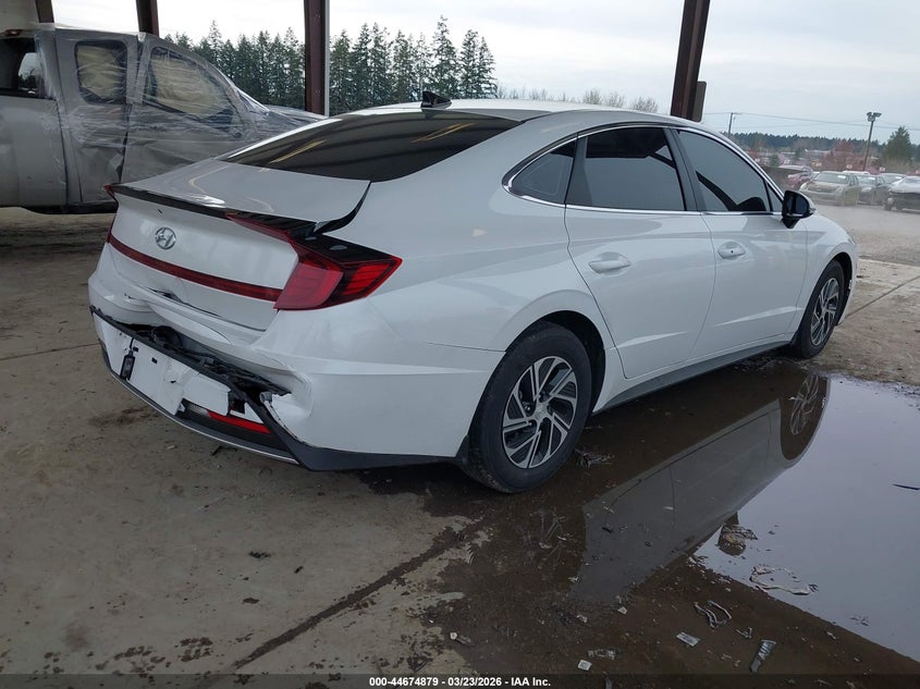 2023 Hyundai Sonata Hybrid Blue