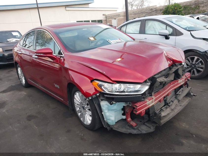 2016 Ford Fusion Energi Se Luxury