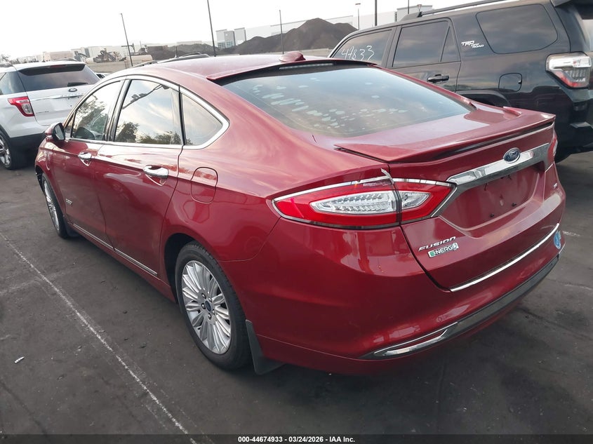 2016 Ford Fusion Energi Se Luxury