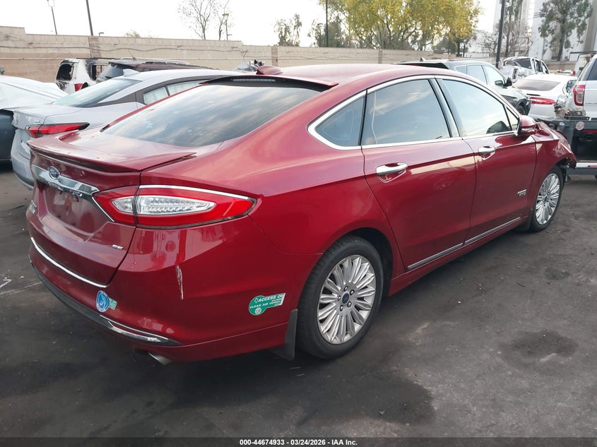 2016 Ford Fusion Energi Se Luxury