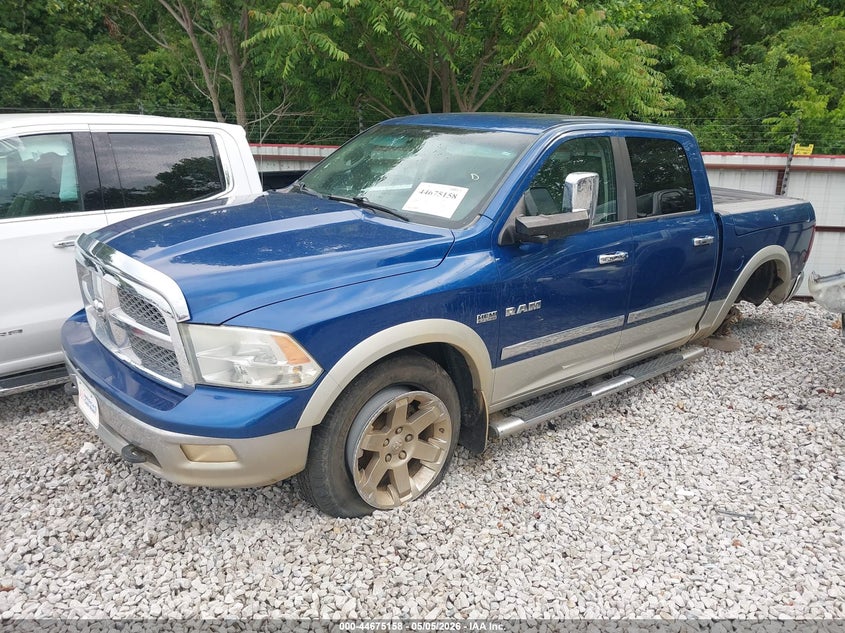 Vin: 1d7rv1ct5as232674, lot: 45172268, dodge ram 1500 laramie 20102