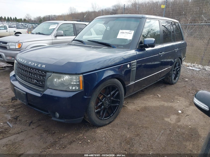 2011 Land rover RANGE ROVER 5.0 Hse blue Lot 111044675161 Vin SALMF1D40BA331878
