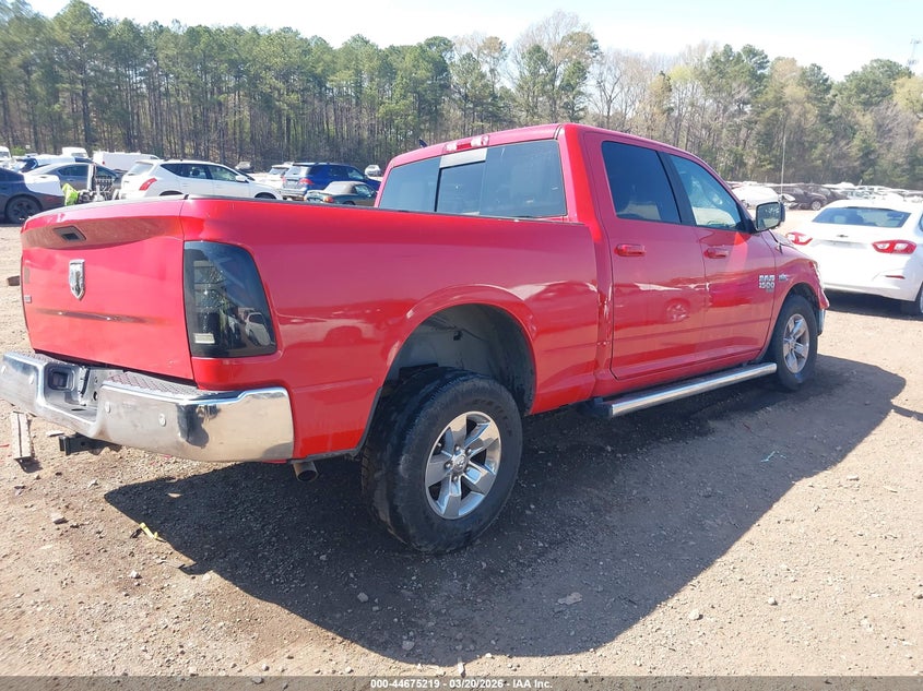 Vin: 1c6rr6tt2ls135471, lot: 45172329, ram 1500 classic slt  4x2 6'4 box 20204