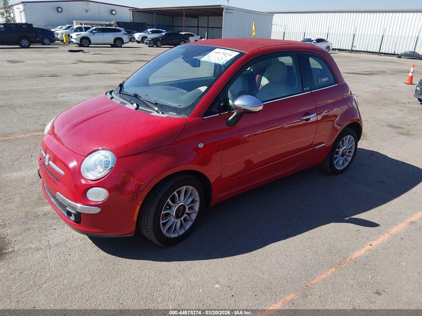 2012 Fiat 500C Lounge