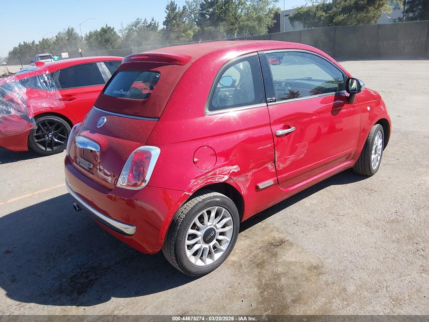 2012 Fiat 500C Lounge