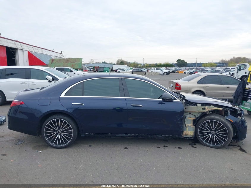 2022 Mercedes-Benz S 580 4Matic VIN: W1K6G7GBXNA151022 Lot: 44675377
