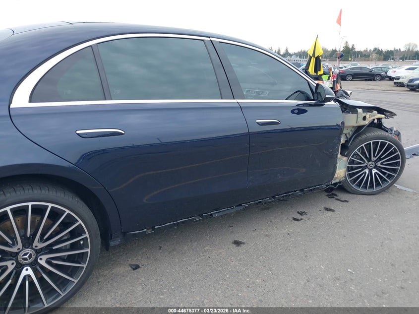 2022 Mercedes-Benz S 580 4Matic VIN: W1K6G7GBXNA151022 Lot: 44675377