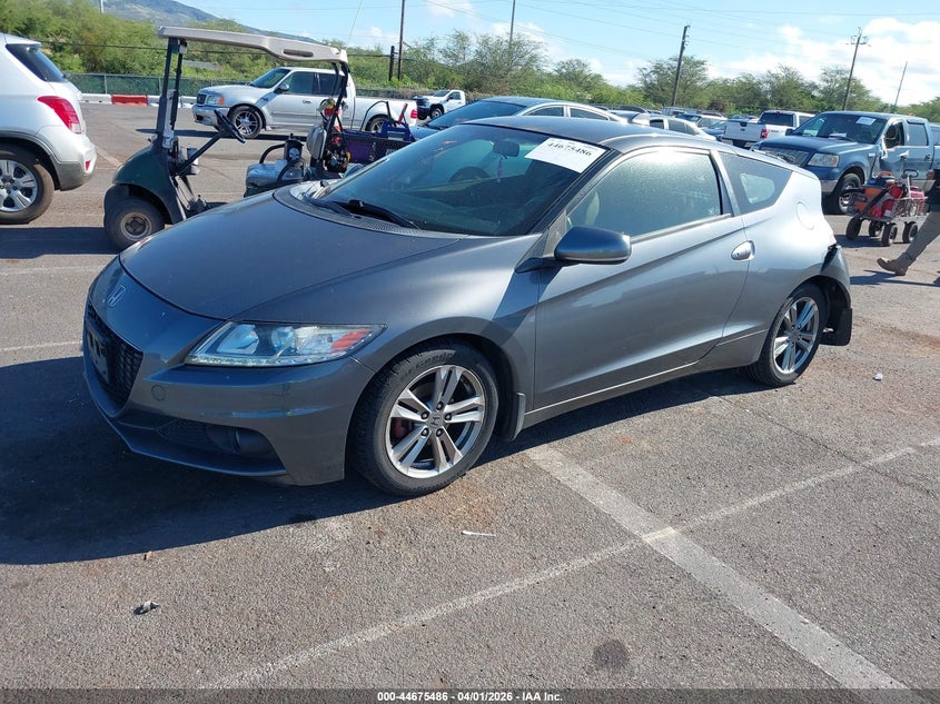 Vin: jhmzf1d66ds004041, lot: 45172596, honda cr-z ex 20132