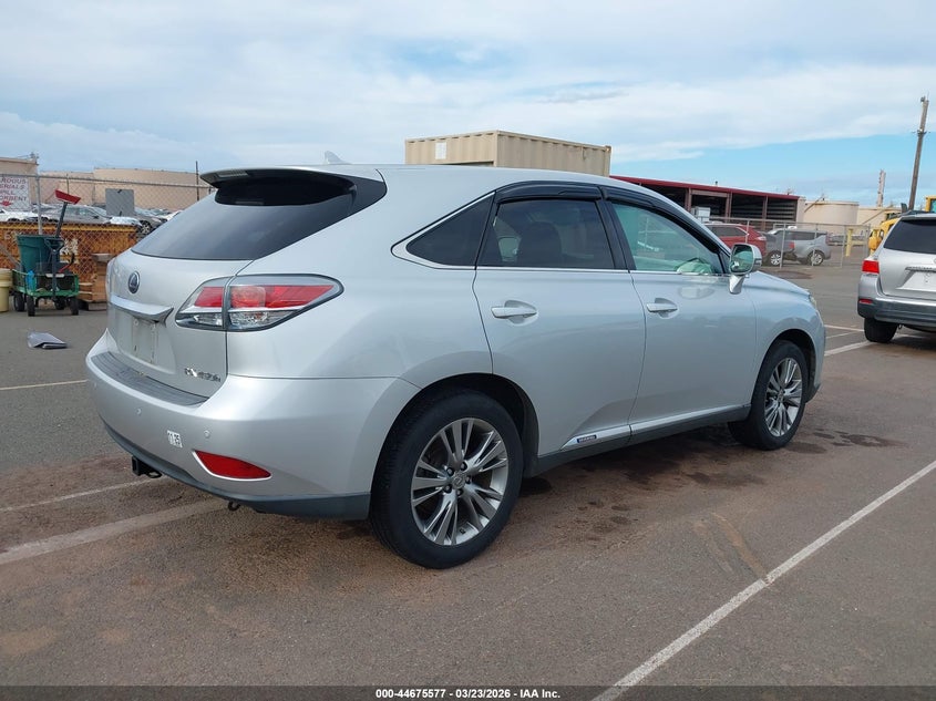 Vin: jtjzb1ba7d2008147, lot: 45172687, lexus rx 450h 20134