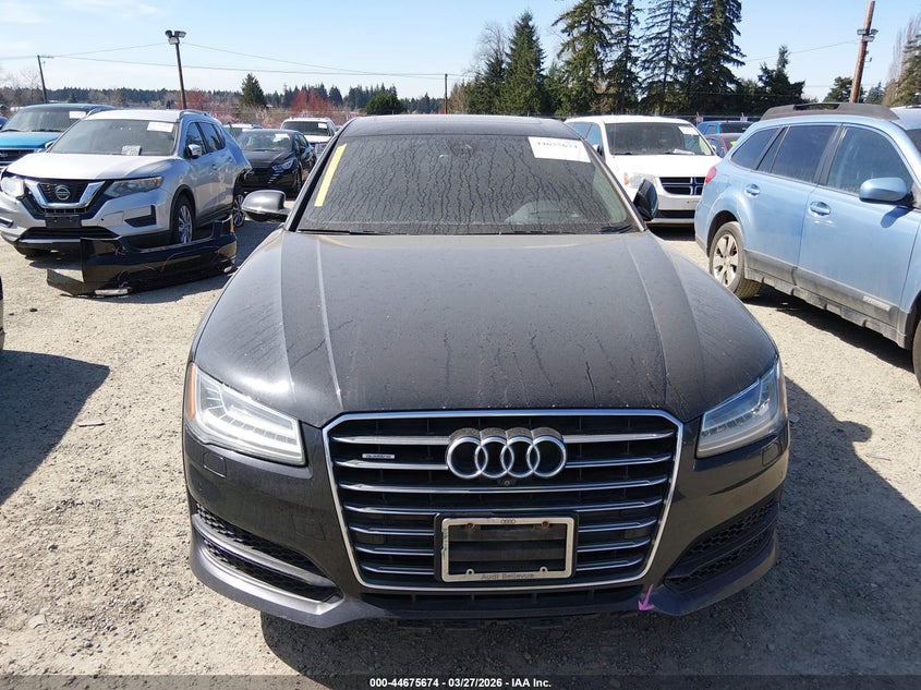 2017 Audi A8 L 3.0T VIN: WAU44AFD4HN005672 Lot: 44675674