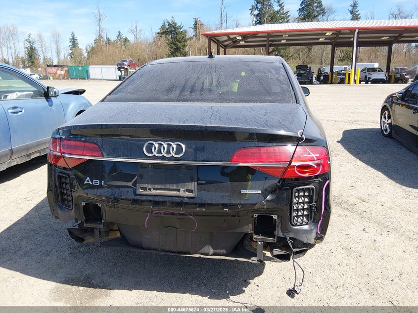 2017 Audi A8 L 3.0T VIN: WAU44AFD4HN005672 Lot: 44675674