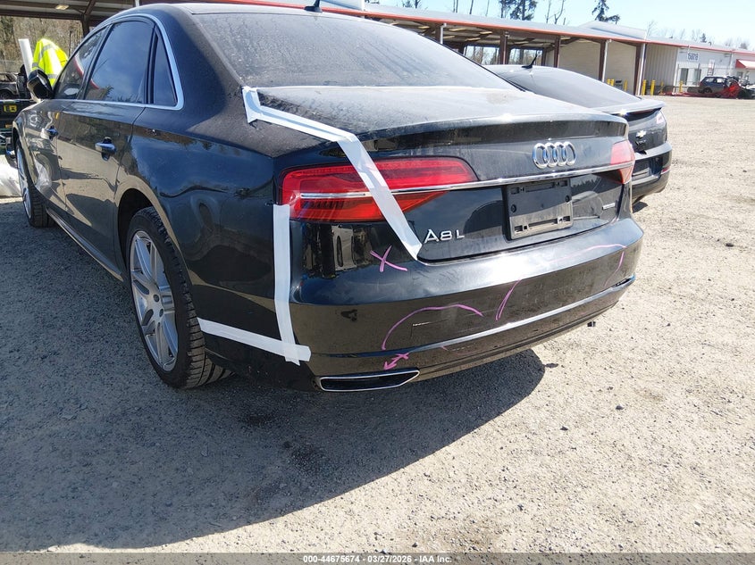 2017 Audi A8 L 3.0T VIN: WAU44AFD4HN005672 Lot: 44675674