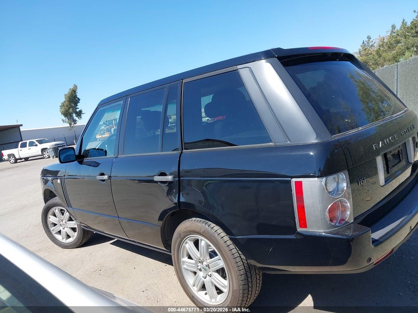 2006 Land Rover Range Rover Hse VIN: SALME15476A238475 Lot: 44675771