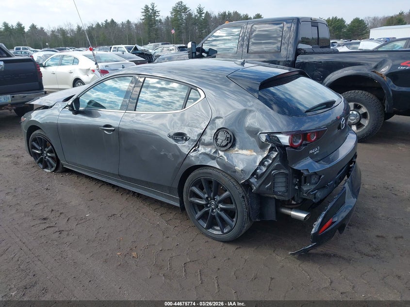 Vin: jm1bpbnm7l1156479, lot: 45172884, mazda mazda3 premium package 20203