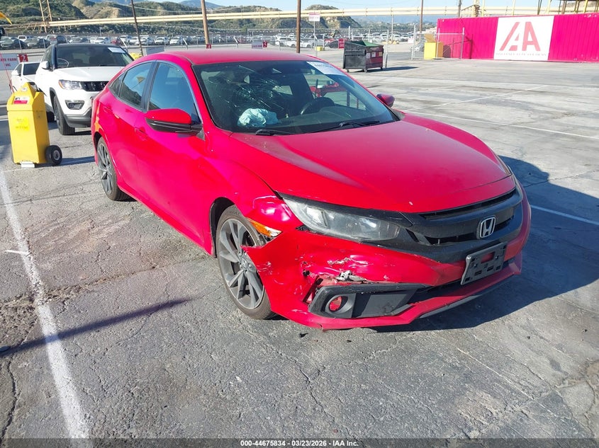 2HGFC2F8XKH535458 2019 Honda Civic Sport auction photo 1