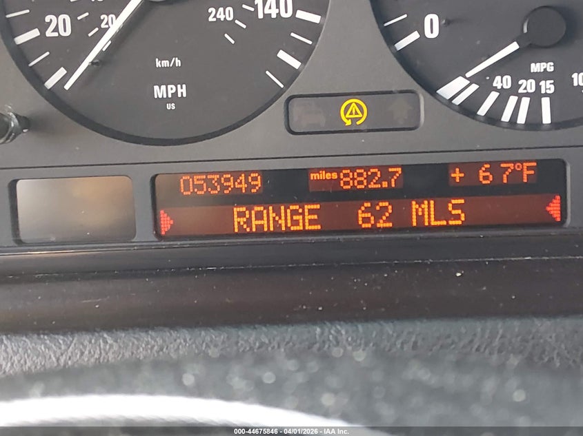 2003 BMW X5 3.0I VIN: 5UXFA53573LW26674 Lot: 44675846