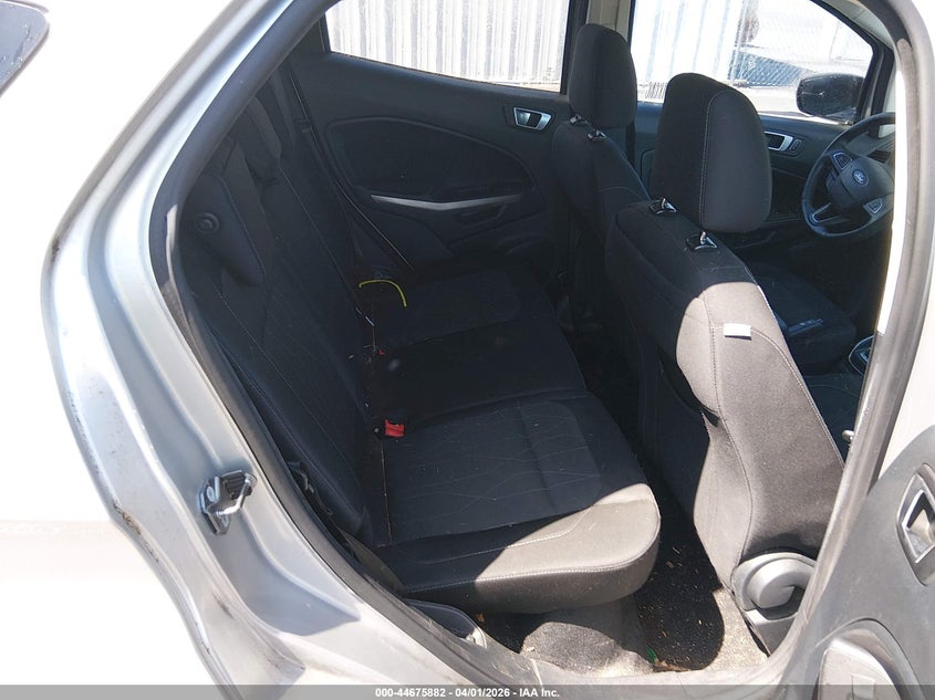 VIN MAJ3P1TE7JC200496 2018 FORD ECOSPORT SE