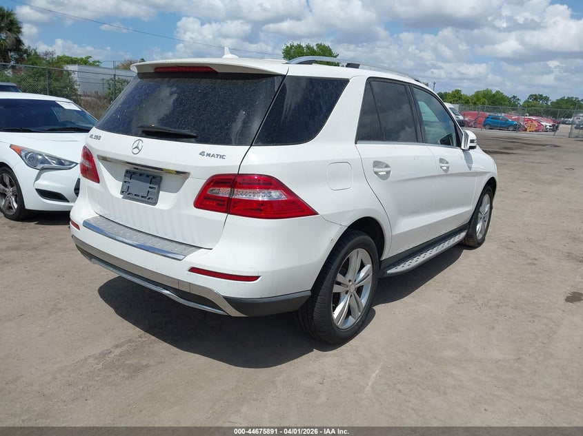 Vin: 4jgda5hb1ea329966, lot: 45173001, mercedes-benz ml 350 4matic 20144