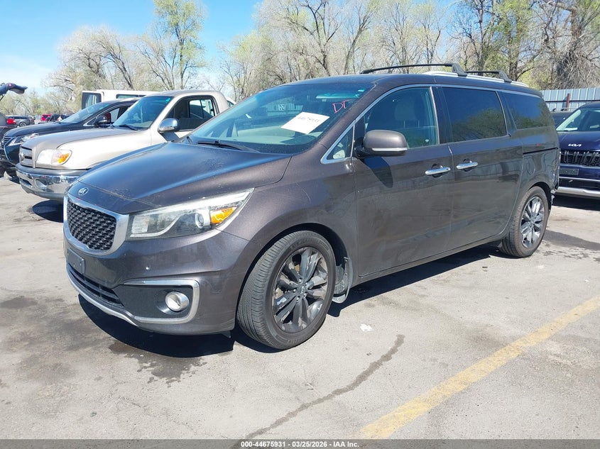 2015 Kia Sedona Sx Luxury