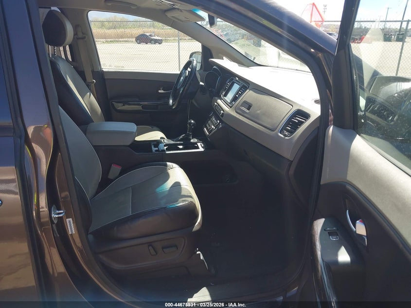 2015 Kia Sedona Sx Luxury