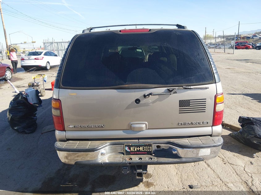 2001 Chevrolet Suburban 1500 Lt VIN: 3GNFK16T11G204581 Lot: 44675957