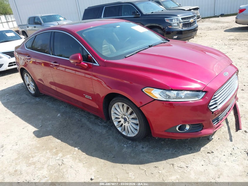 2015 Ford Fusion Energi Se Luxury