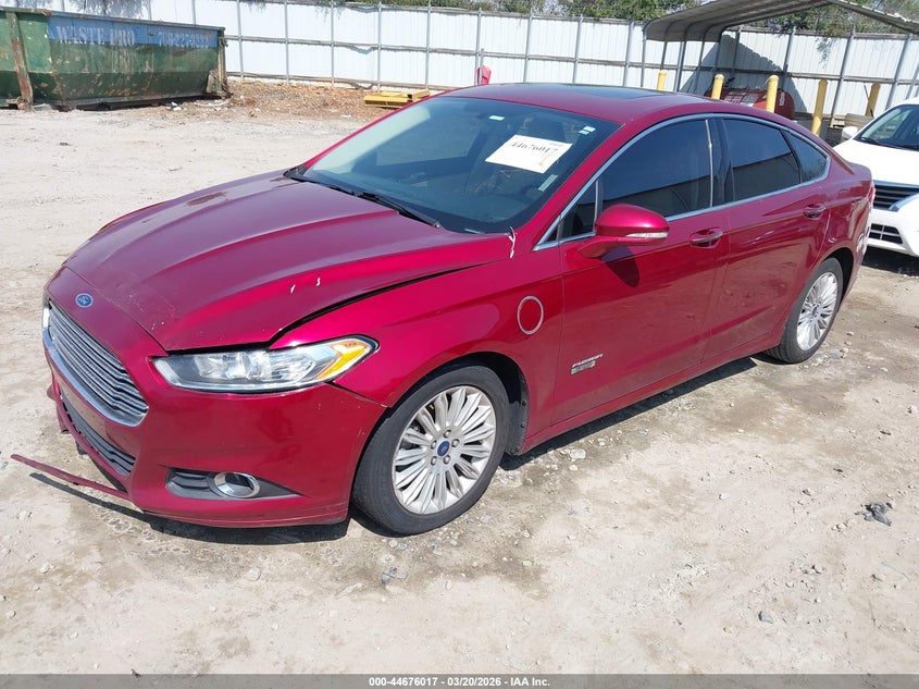 2015 Ford Fusion Energi Se Luxury