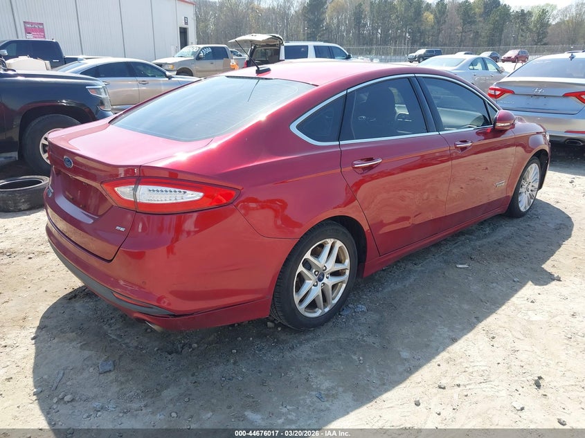 2015 Ford Fusion Energi Se Luxury