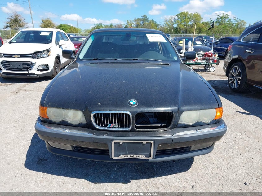 2000 BMW 740Il VIN: WBAGH8344YDP09519 Lot: 44676131