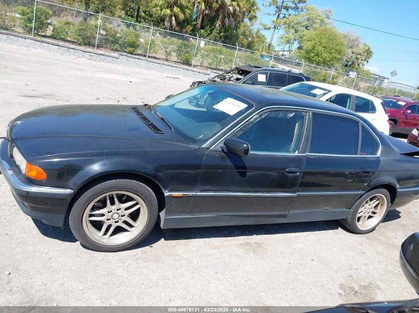 2000 BMW 740Il VIN: WBAGH8344YDP09519 Lot: 44676131
