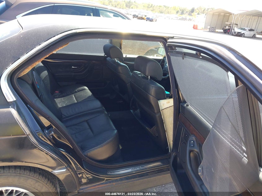 2000 BMW 740Il VIN: WBAGH8344YDP09519 Lot: 44676131