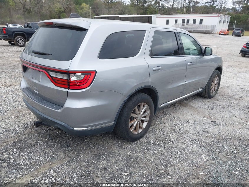 2017 Dodge Durango Sxt Rwd