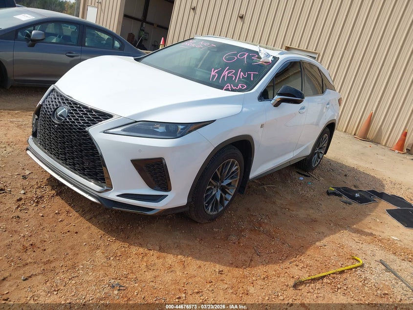 VIN: 2T2YZMDA1LC246936 2020 LEXUS RX 350 F SPORT PERFORMANCE