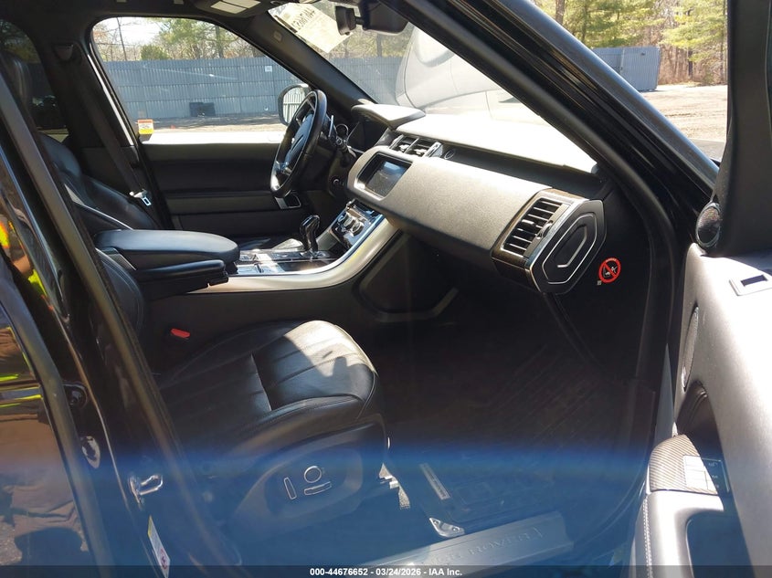 VIN: SALWR2FE9HA158219 2017 LAND ROVER RANGE ROVER SPORT SC