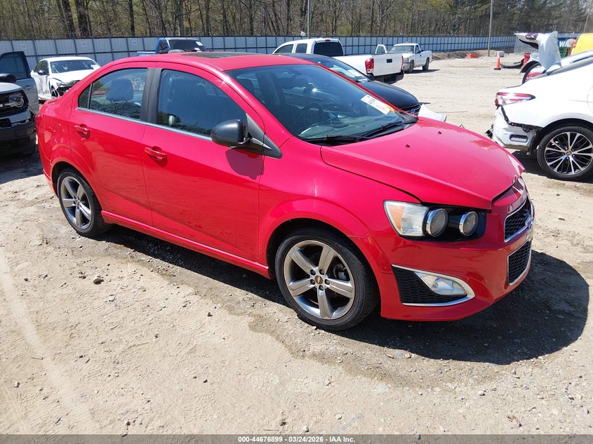 2015 Chevrolet Sonic Rs Manual