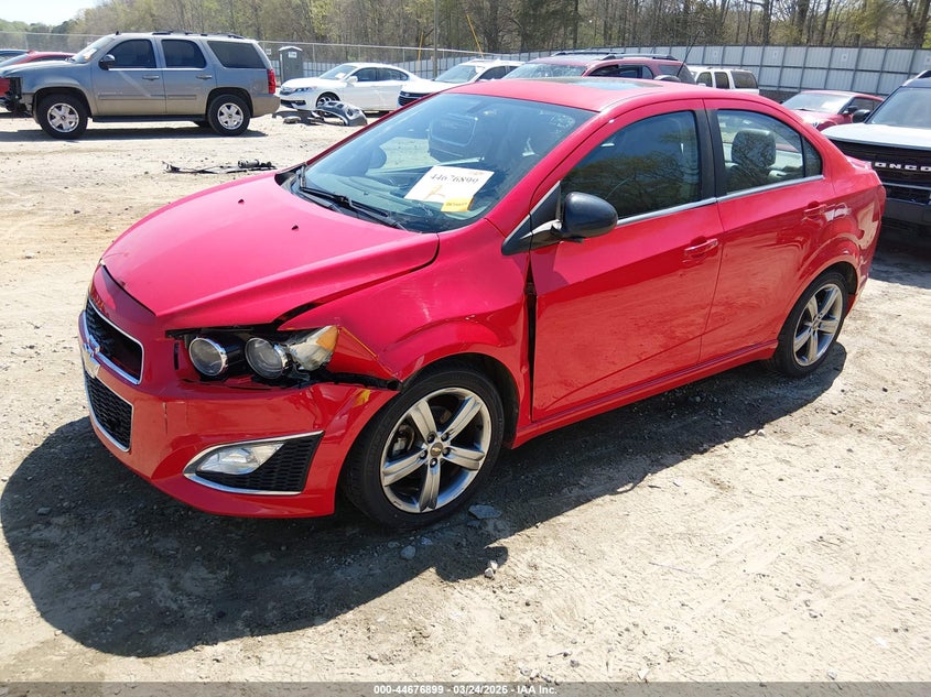 2015 Chevrolet Sonic Rs Manual