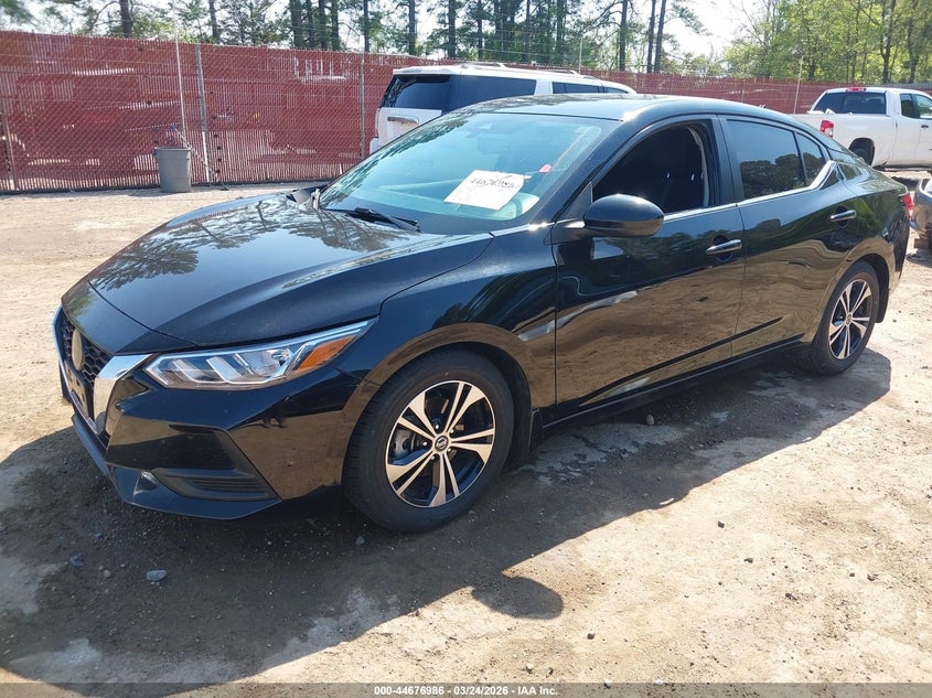 2021 Nissan Sentra Sv Xtronic Cvt
