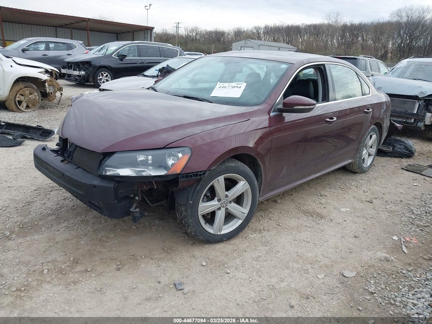 2012 Volkswagen Passat 2.5L Se