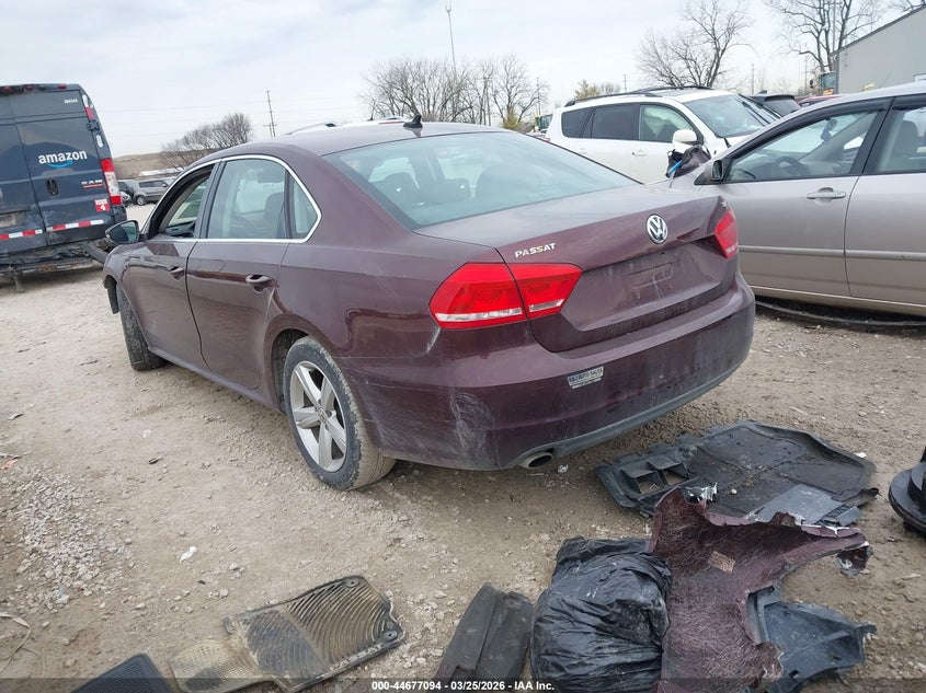 2012 Volkswagen Passat 2.5L Se