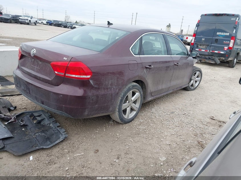 2012 Volkswagen Passat 2.5L Se
