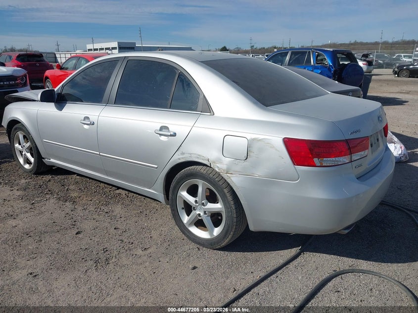 2007 HYUNDAI SONATA auction photo 3