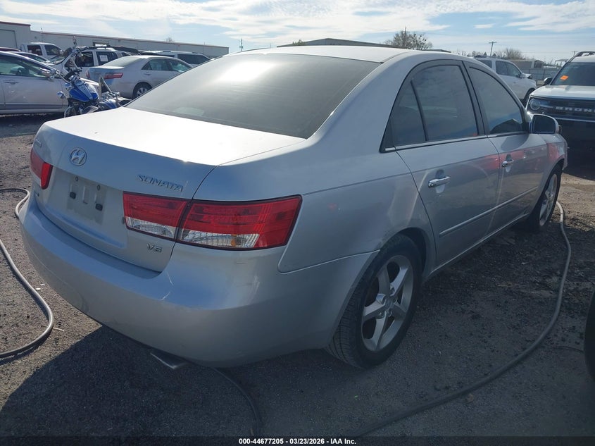 2007 HYUNDAI SONATA auction photo 4