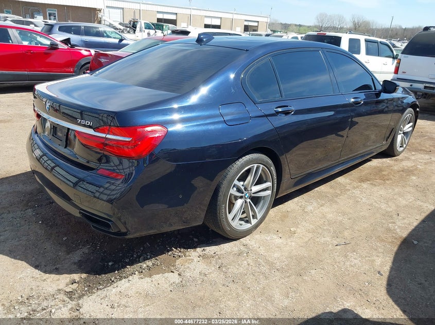 Vin: wba7f2c59gg415929, lot: 45174347, bmw 750i xdrive 20164