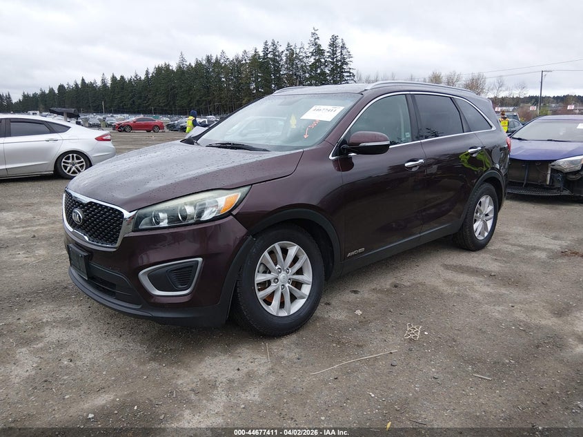 2016 Kia Sorento 3.3L Lx