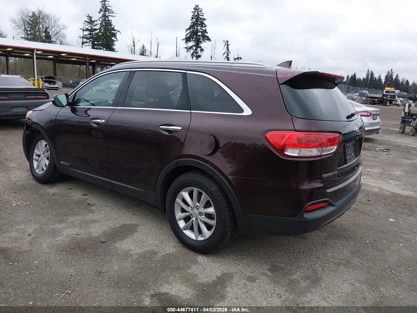 2016 Kia Sorento 3.3L Lx