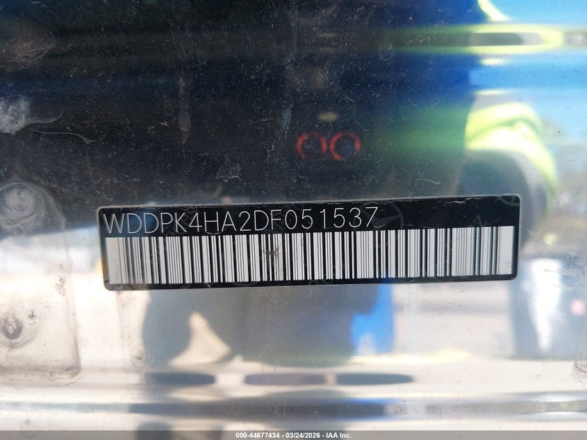 2013 Mercedes-Benz Slk 250 VIN: WDDPK4HA2DF051537 Lot: 44677434