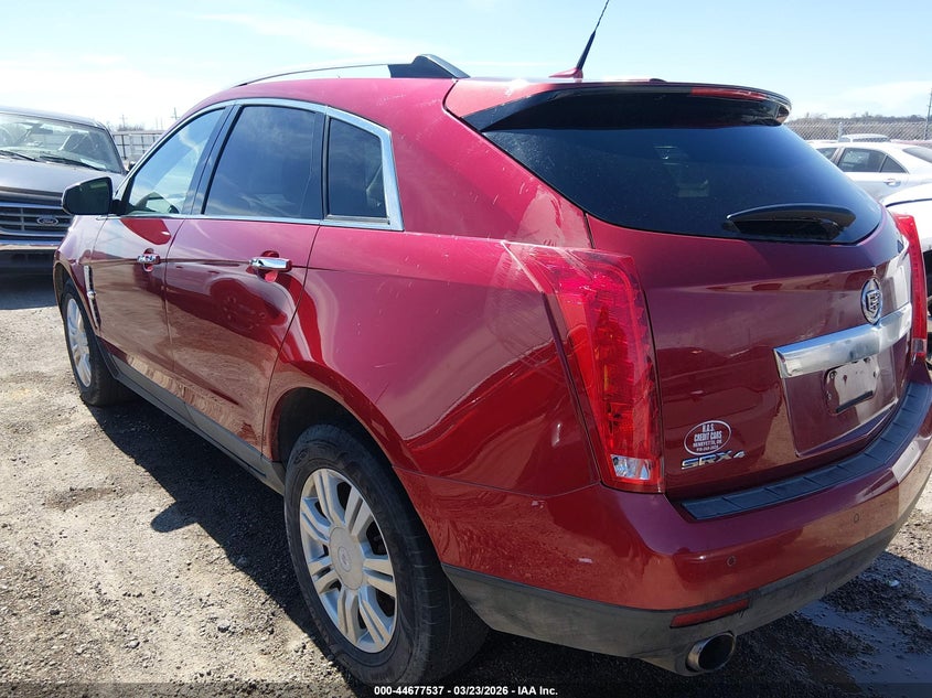 3GYFNDE37CS646018 2012 Cadillac Srx 3.6 Srx Luxury Collection red