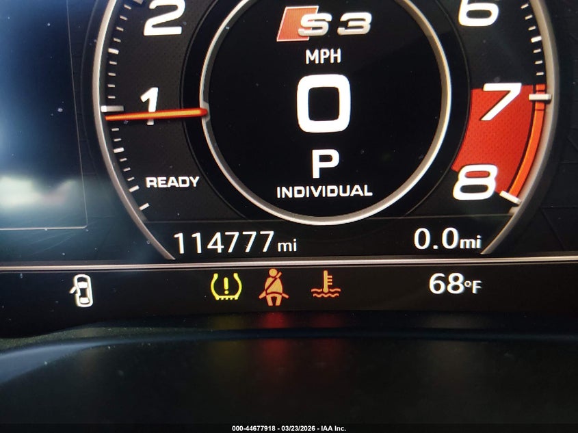 2018 Audi S3 2.0T Premium Plus VIN: WAUB1GFF1J1006330 Lot: 44677918